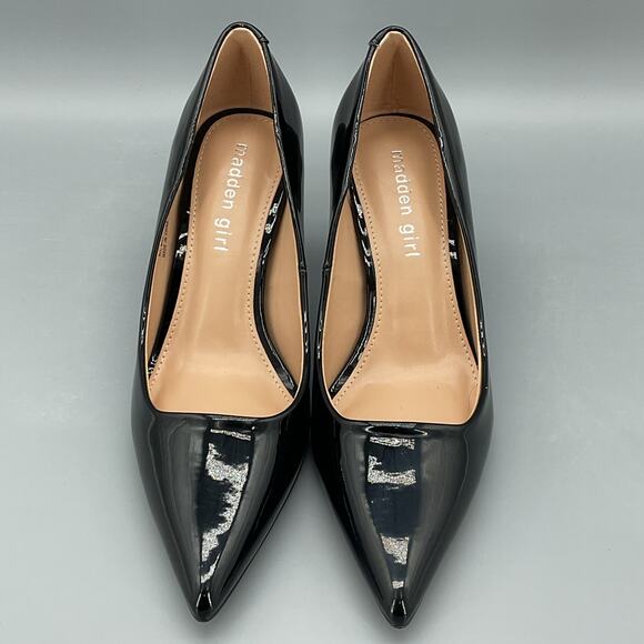 NEW Madden Girl Women Brynn Pointed Toe Pumps Black Size 6.5M - Picture 3 of 10